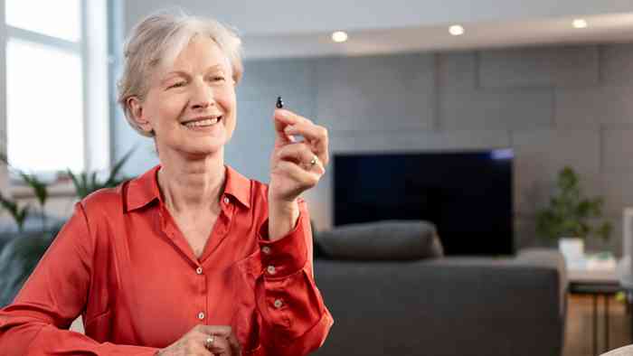 Aparelho auditivo invisivel