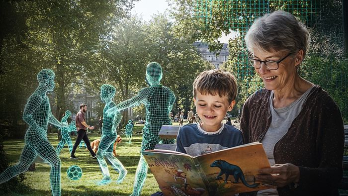 Avó consegue ouvir neto no exterior graças aos aparelhos auditivos IA 