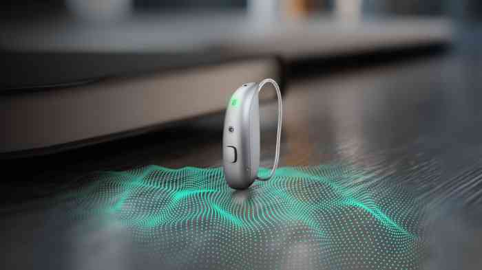 A tecnologia de inteligência artificial em aparelhos auditivos ampli-mini AI
