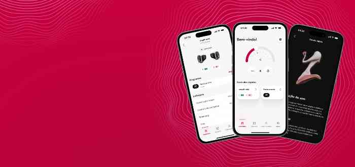 App Amplifon para controlar o volume no seu aparelho auditivo