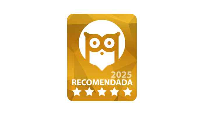 Selo do Portal da Queixa sobre a Marca Recomendada 2025 atribuída à Minisom