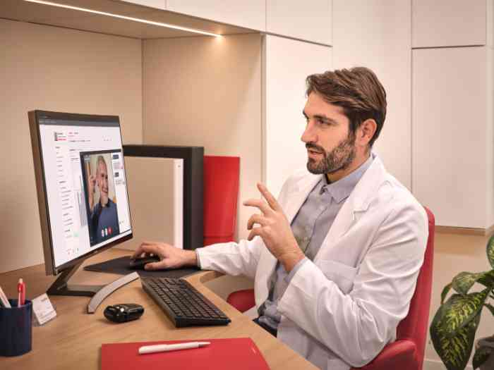 audiologista num computador