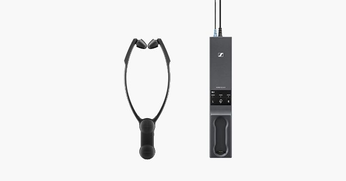 Auriculares para ligação à televisão.