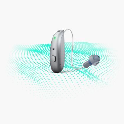 Aparelho auditiva ampli-mini AI com inteligência artificial