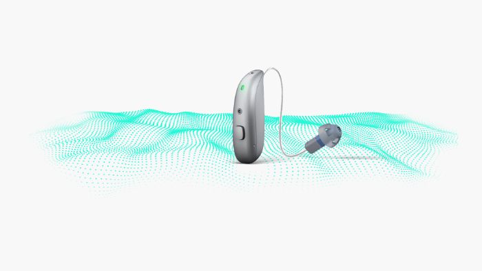 Novo aparelho auditivo da Minisom, o ampli-mini AI