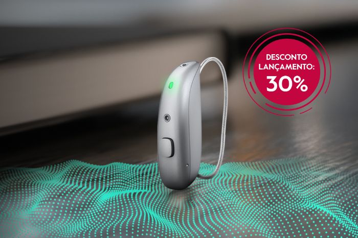 A tecnologia de inteligência artificial em aparelhos auditivos ampli-mini AI
