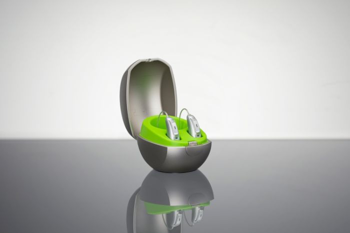 Aparelho auditivo recarregável