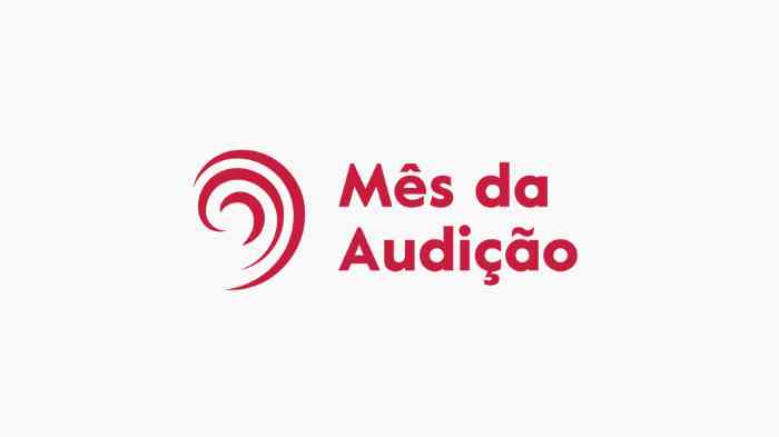 logotipo mês da audição